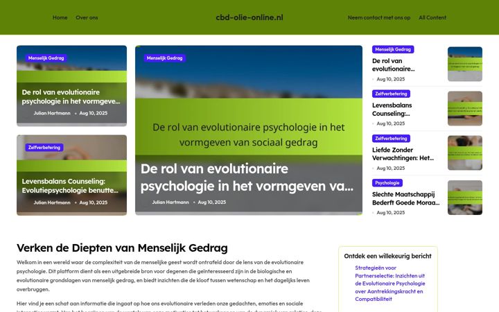 Screenshot of cbd-olie-online.nl