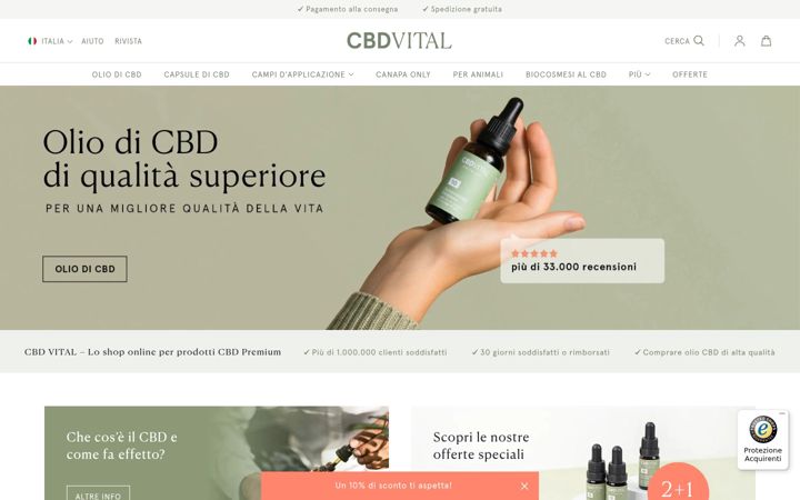 Zrzut ekranu cbd-vital.it