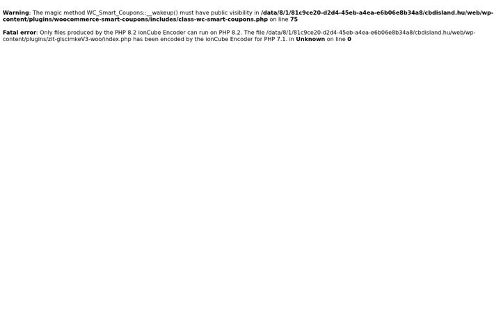 Screenshot of cbdisland.hu