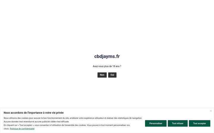 Ekrānuzņēmums no cbdjayms.fr