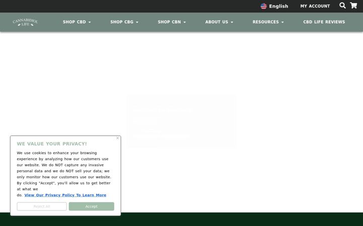 Screenshot of cbdoilsandedibles.com