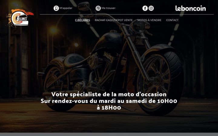 Screenshot of cbecanes.fr