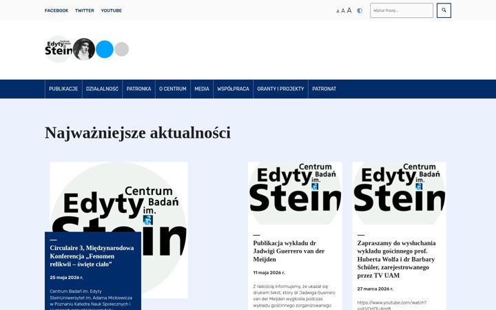 Screenshot of cbes.amu.edu.pl