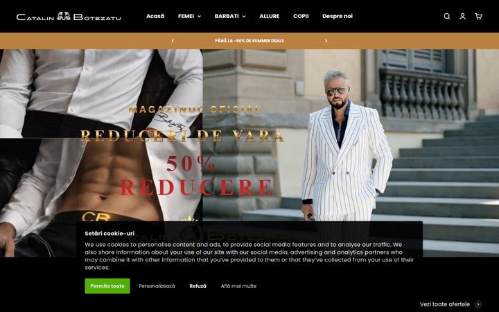 Screenshot of cbexclusive.ro