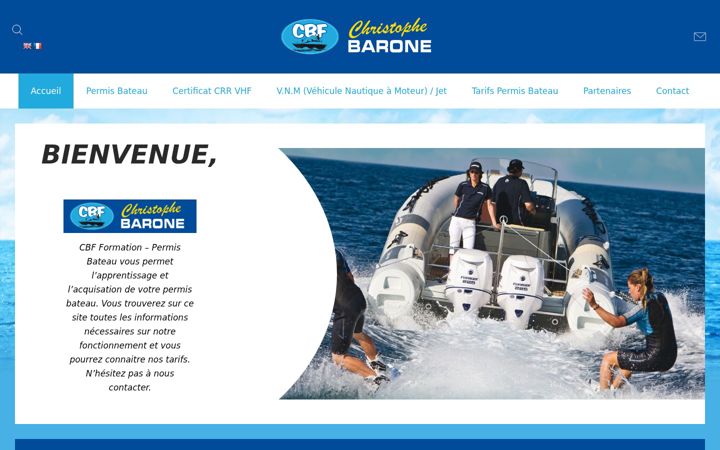 Ekrānuzņēmums no cbf-permisbateau.fr