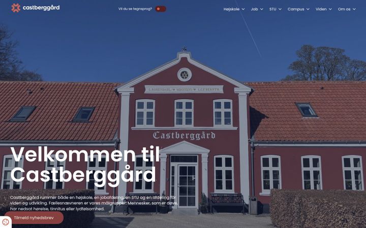 Screenshot of cbg.dk