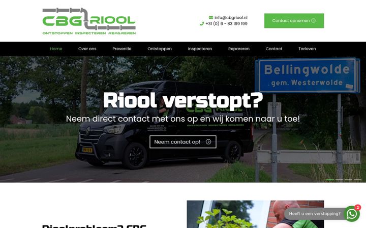 Screenshot of cbgriool.nl