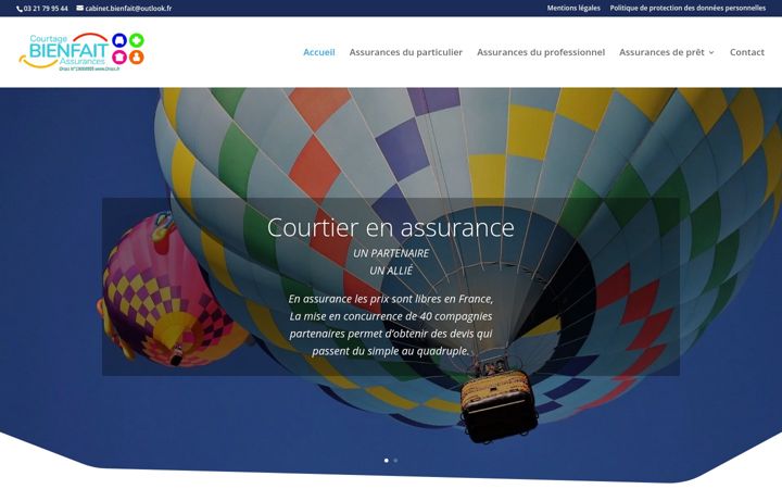 Screenshot of cbienfait.fr