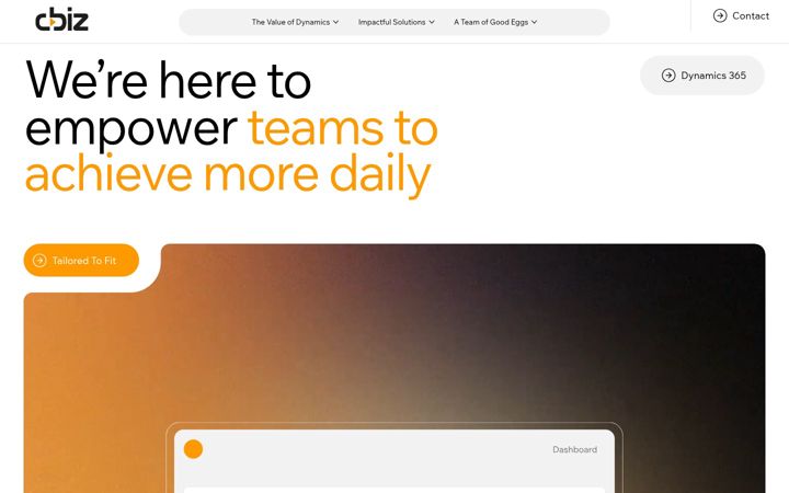 Screenshot ta' cbiz.co.uk