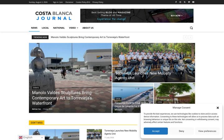 Screenshot of cbjournal.eu