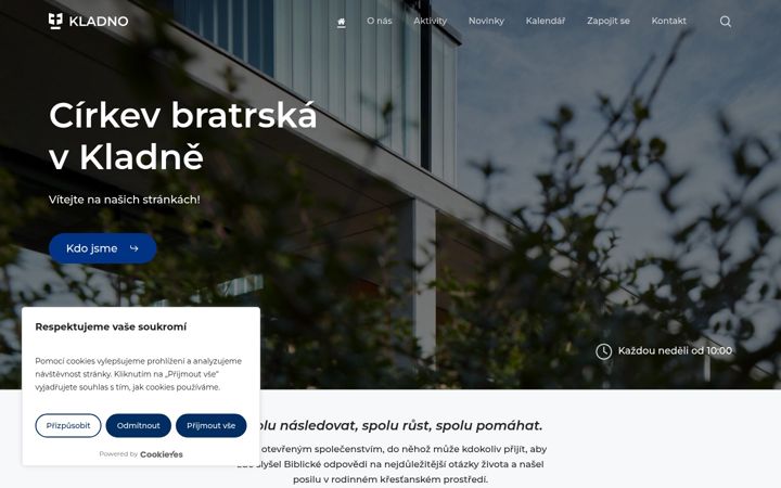 Screenshot of cbkladno.cz