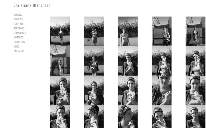 Screenshot of cblanchard.fr