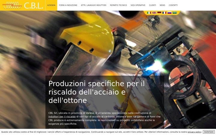 Screenshot of cblinduttori.it