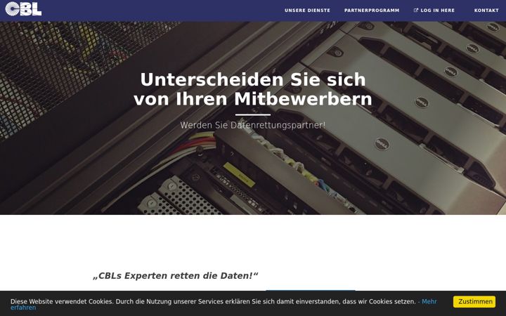 Screenshot of cblpartners.eu