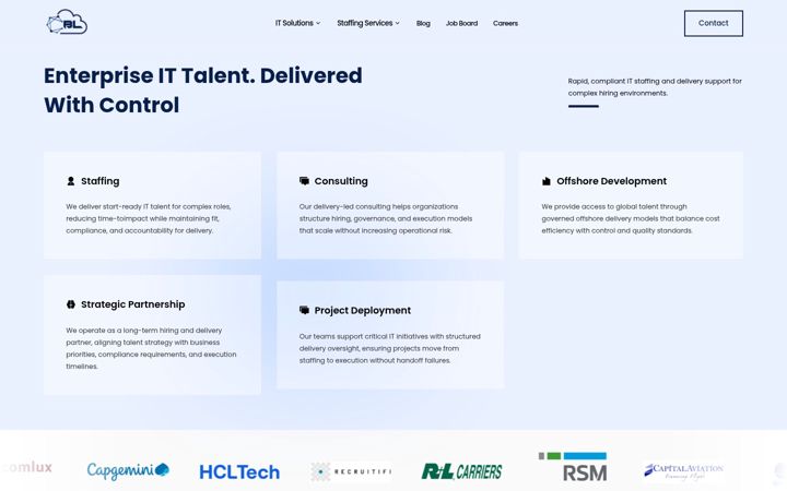Screenshot of cblsolutions.com