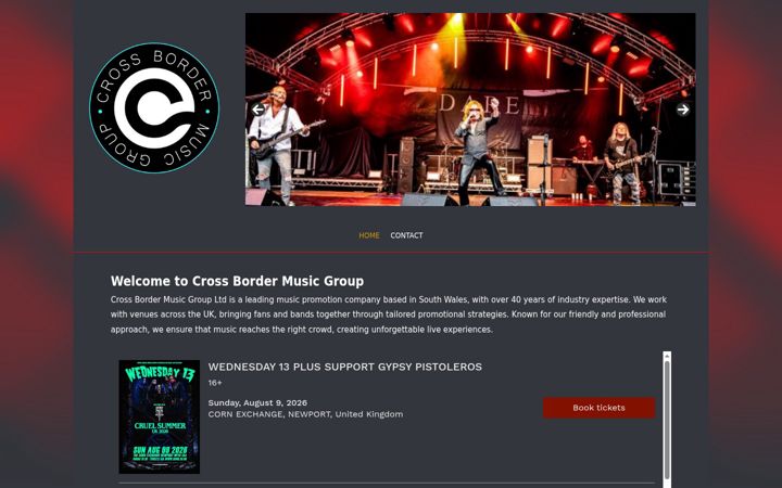 Screenshot ta' cbmg.co.uk