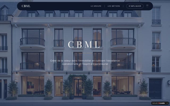 Screenshot of cbmlcapital.com