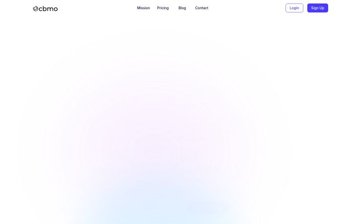 Screenshot ta' cbmo.ai