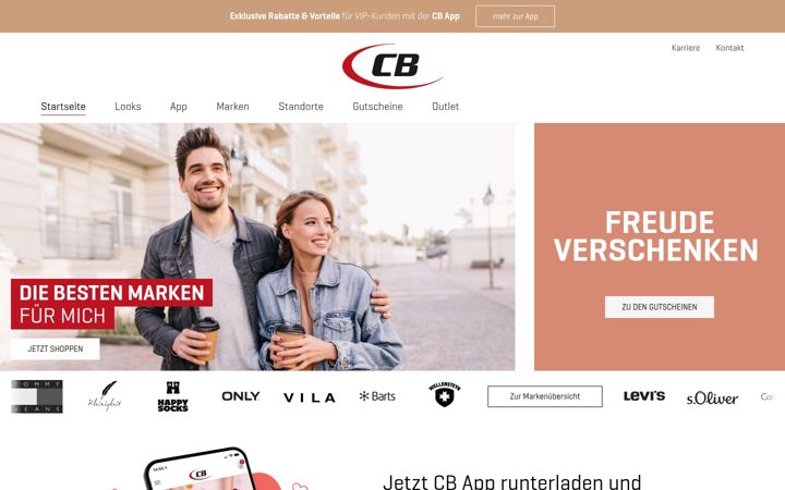 Screenshot of cbmode.de