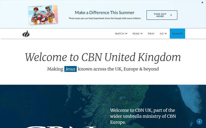 Screenshot ta' cbn.uk