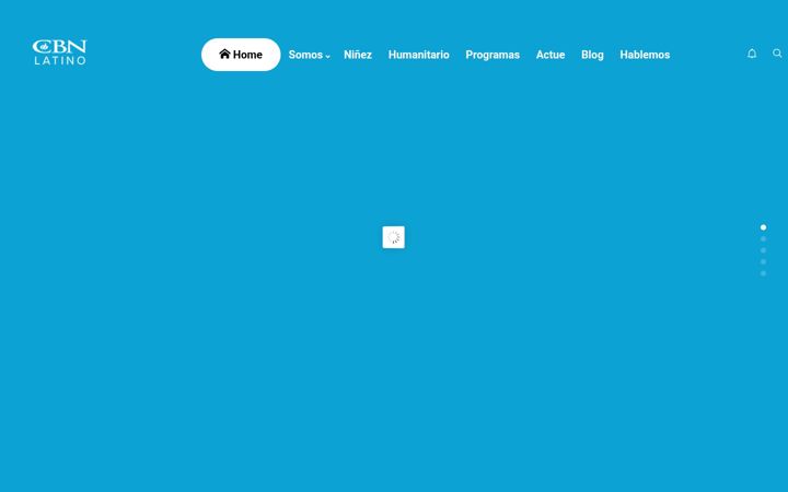 Screenshot of cbnlatino.com