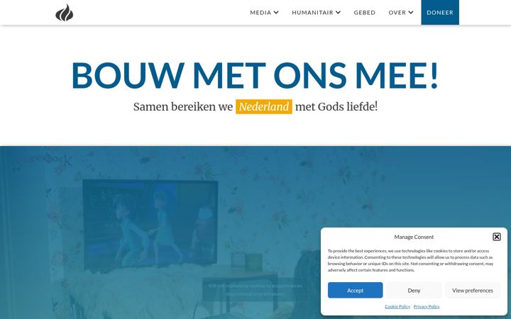 Captura de pantalla de cbnnederland.nl