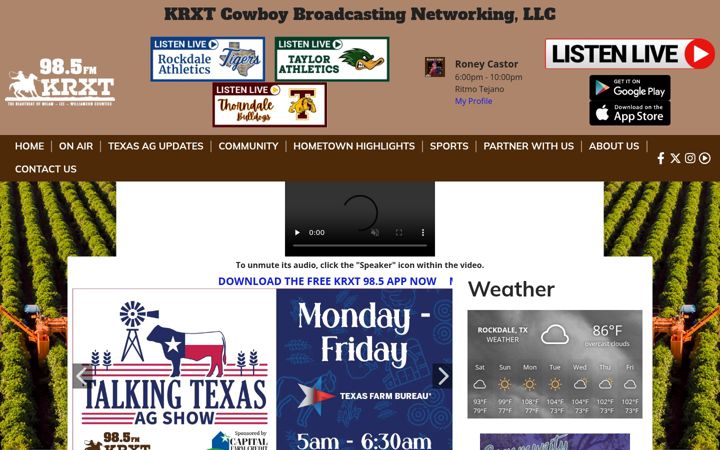 Screenshot of cbntexas.com