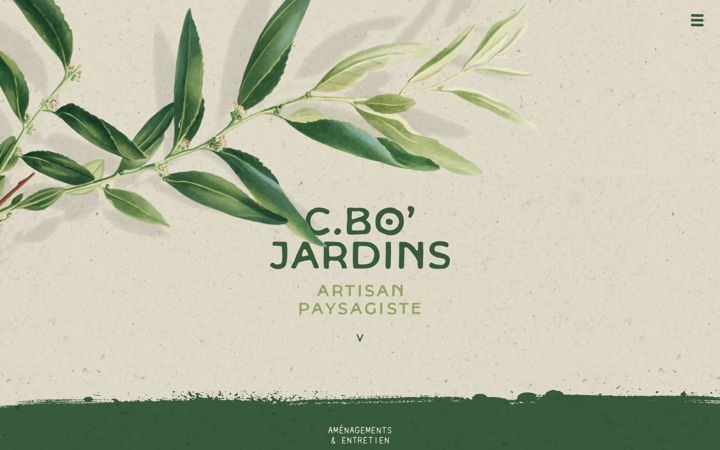 Screenshot of cbo-jardins.com