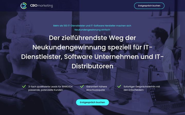Ekrano kopija cbo-marketing.de