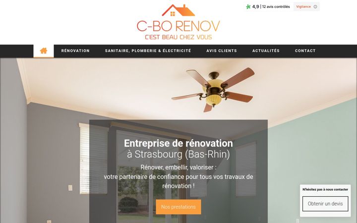 Ekrānuzņēmums no cbo-renov.fr