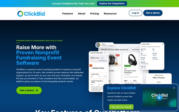 Screenshot of cbo.io