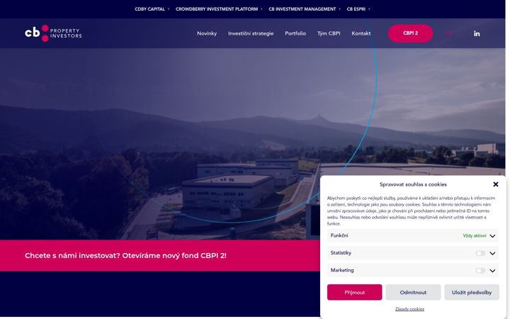 Screenshot ta' cbpropertyinvestors.eu