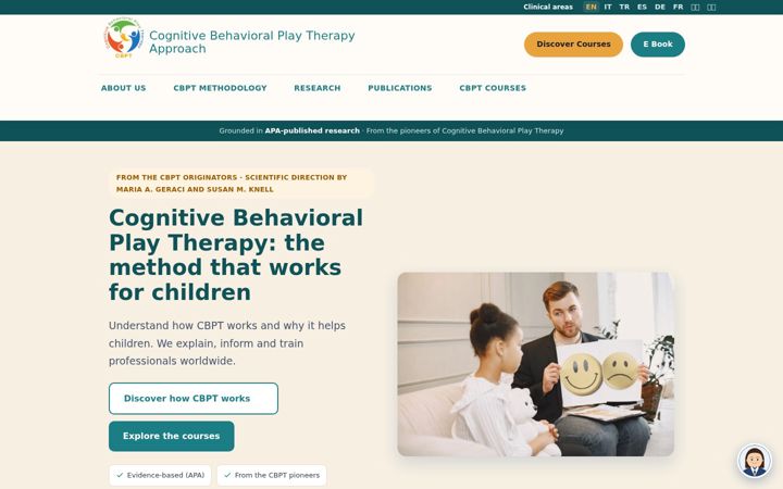 Screenshot of cbpt.org