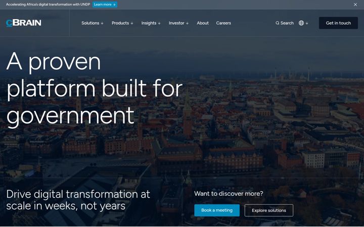 Screenshot of cbrain-de.com