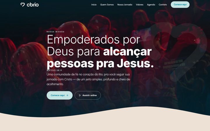 Екранна снимка на cbrio.com.br