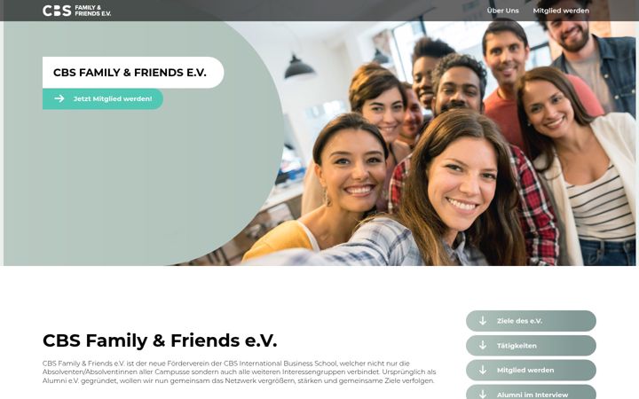 Screenshot of cbs-family-friends.de