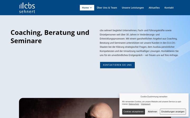 Screenshot of cbs-sehnert.de