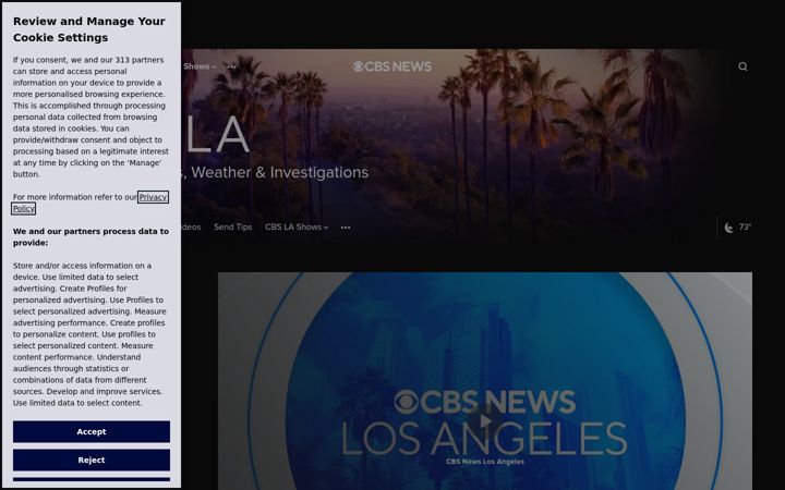 Screenshot of cbs2.com