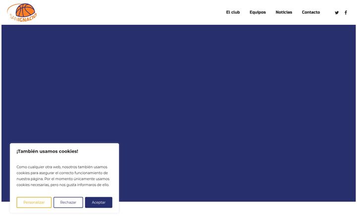 Screenshot of cbsanignacio.es