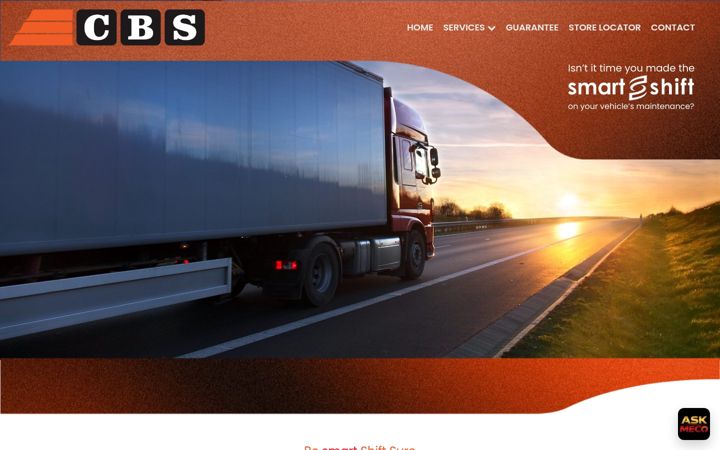 Screenshot von cbsclutch.co.za