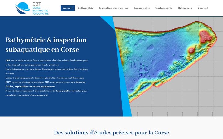 Screenshot of cbtcorse.com