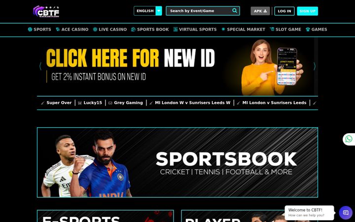 Screenshot of cbtf.com