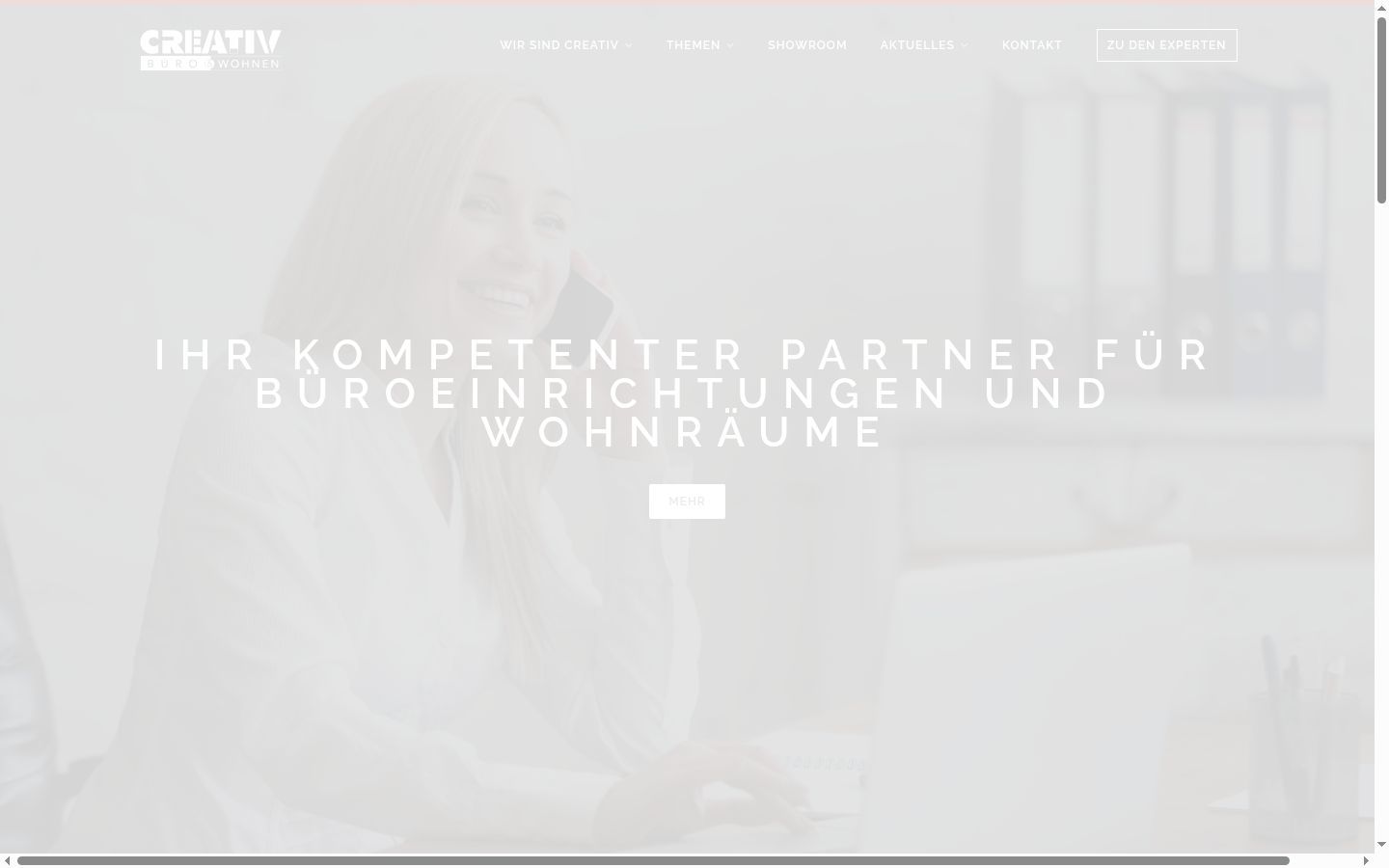 Screenshot des Einwilligungsbanners vor jeglicher Interaktion