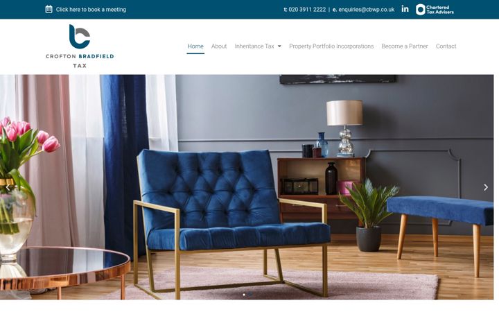 Screenshot of cbwp.co.uk