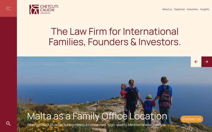 Screenshot of cc-advocates.com