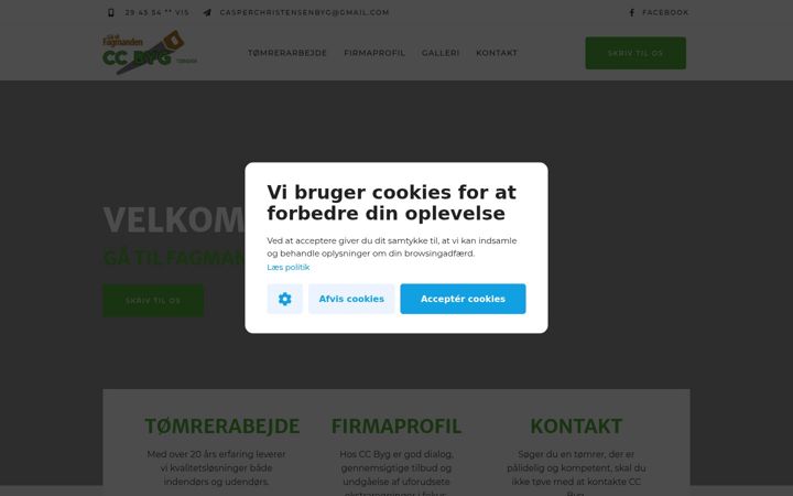 Screenshot of cc-byg.dk