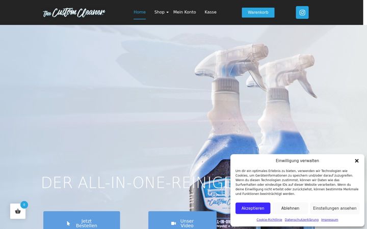 Screenshot of cc-cleaningconcepts.de