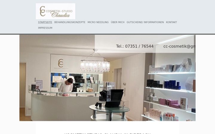 Screenshot van cc-cosmetik.de