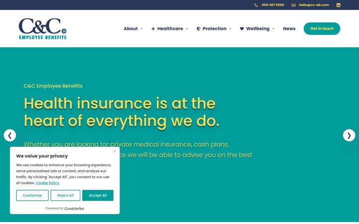Screenshot of cc-eb.com