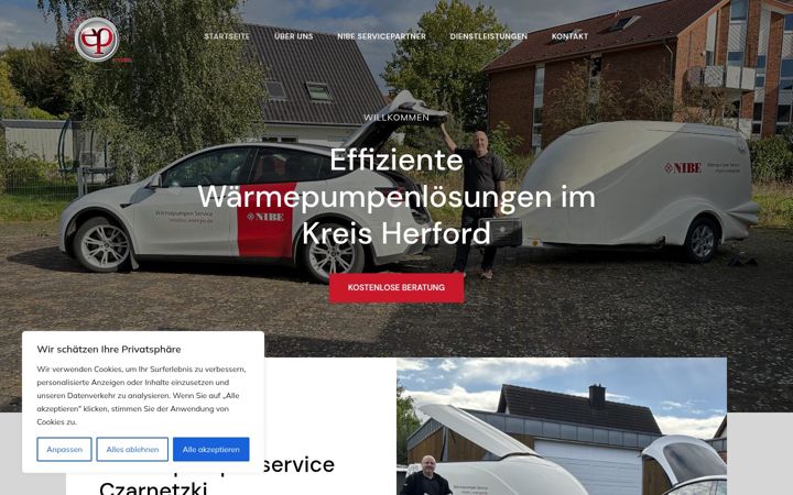 Screenshot of cc-energie.de